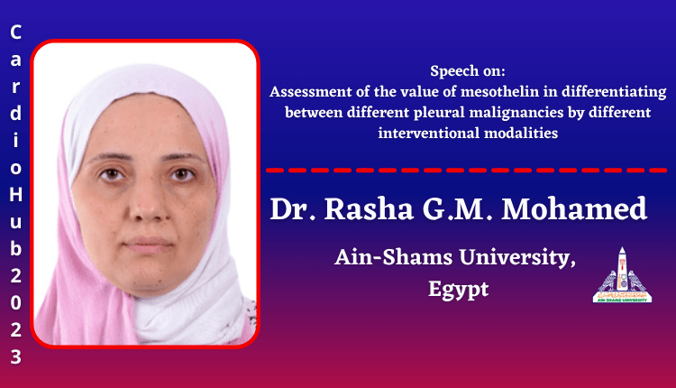 Dr. Rasha Gamal Mohamed Mohamed | Speaker | Cardio Hub 2023